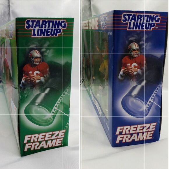 🩵NIB Vintage NFL Joe Montana Freeze Frame - Picture 3 of 4